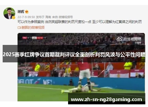 2025赛季红牌争议首期裁判评议全面剖析判罚风波与公平性问题 2025赛季红牌争议首期裁判评议全面剖析判罚风波与公平性问题