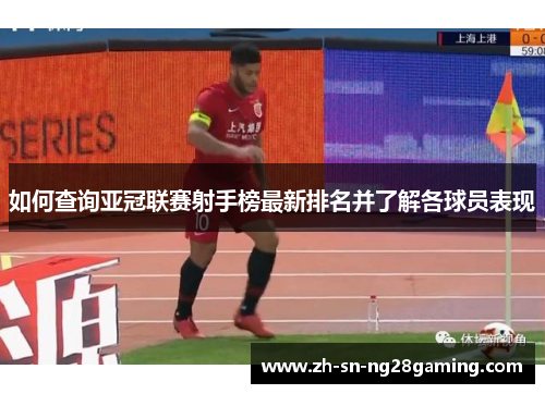 如何查询亚冠联赛射手榜最新排名并了解各球员表现