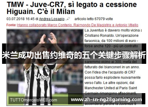 米兰成功出售约维奇的五个关键步骤解析 米兰成功出售约维奇的五个关键步骤解析